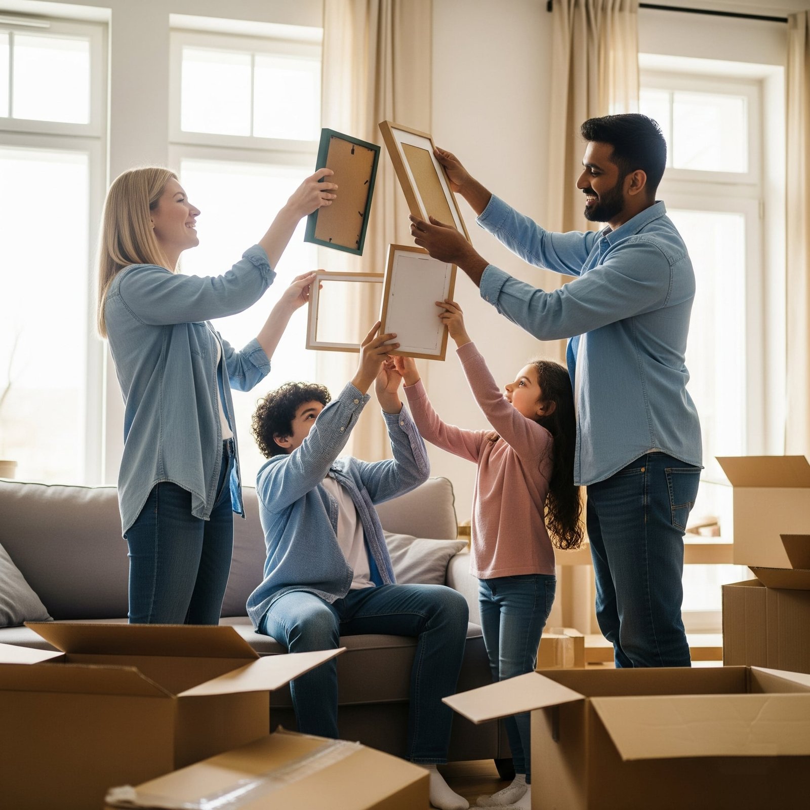 AI-generated image representing mortgages for non-residents